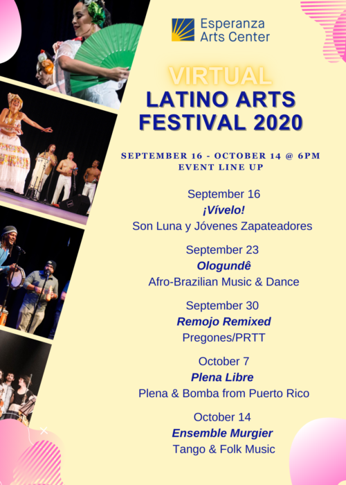 Flyer Virtual Latino Arts Festival (1)
